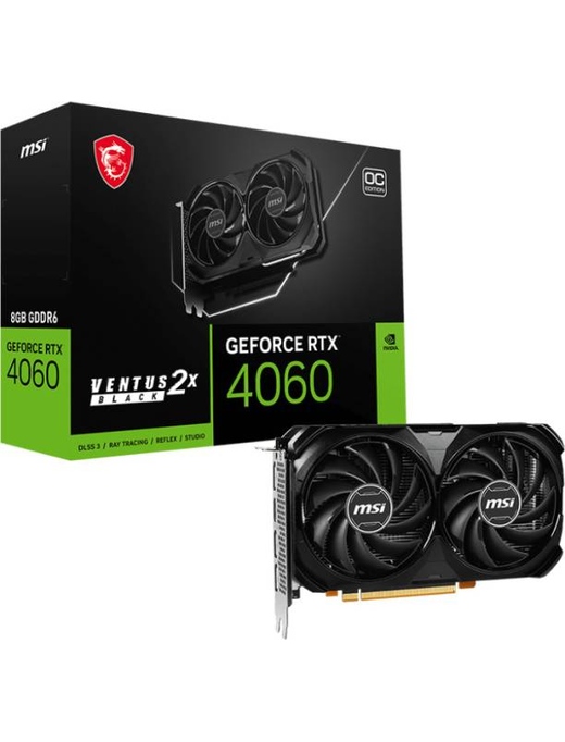 msi-nvidia-geforce-rtx-4060-ventus-2x-black-8g-oc-8-gb-gddr6-graphics-card